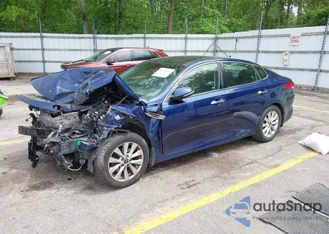 2016 Kia Optima Ex из США, поврежденный, VIN 5XXGU4L30GG013940